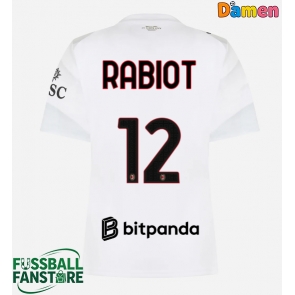 AC Milan Adrien Rabiot #12 Replik Auswärtstrikot Damen 2026-27 Kurzarm
